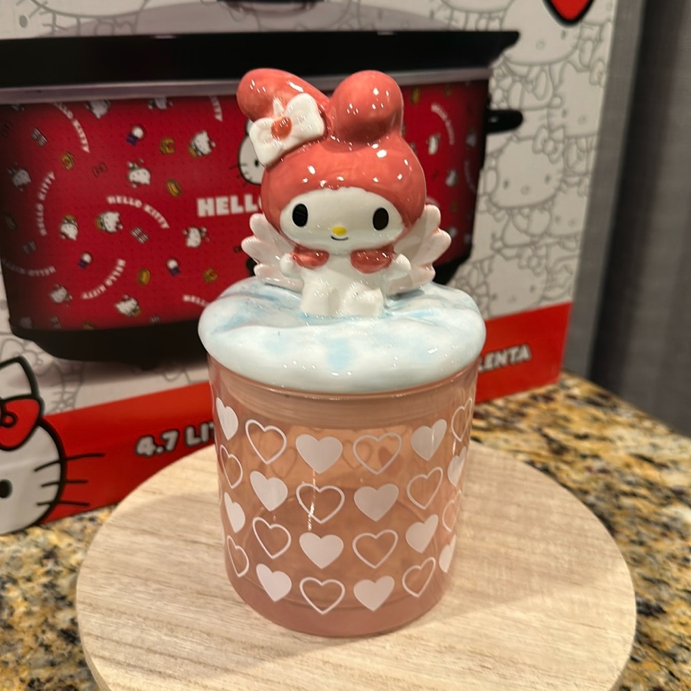 My melody glass jar